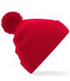 BB426B B426B Beechfield Kids Original Pom Pom Beanie Classic Red colour image